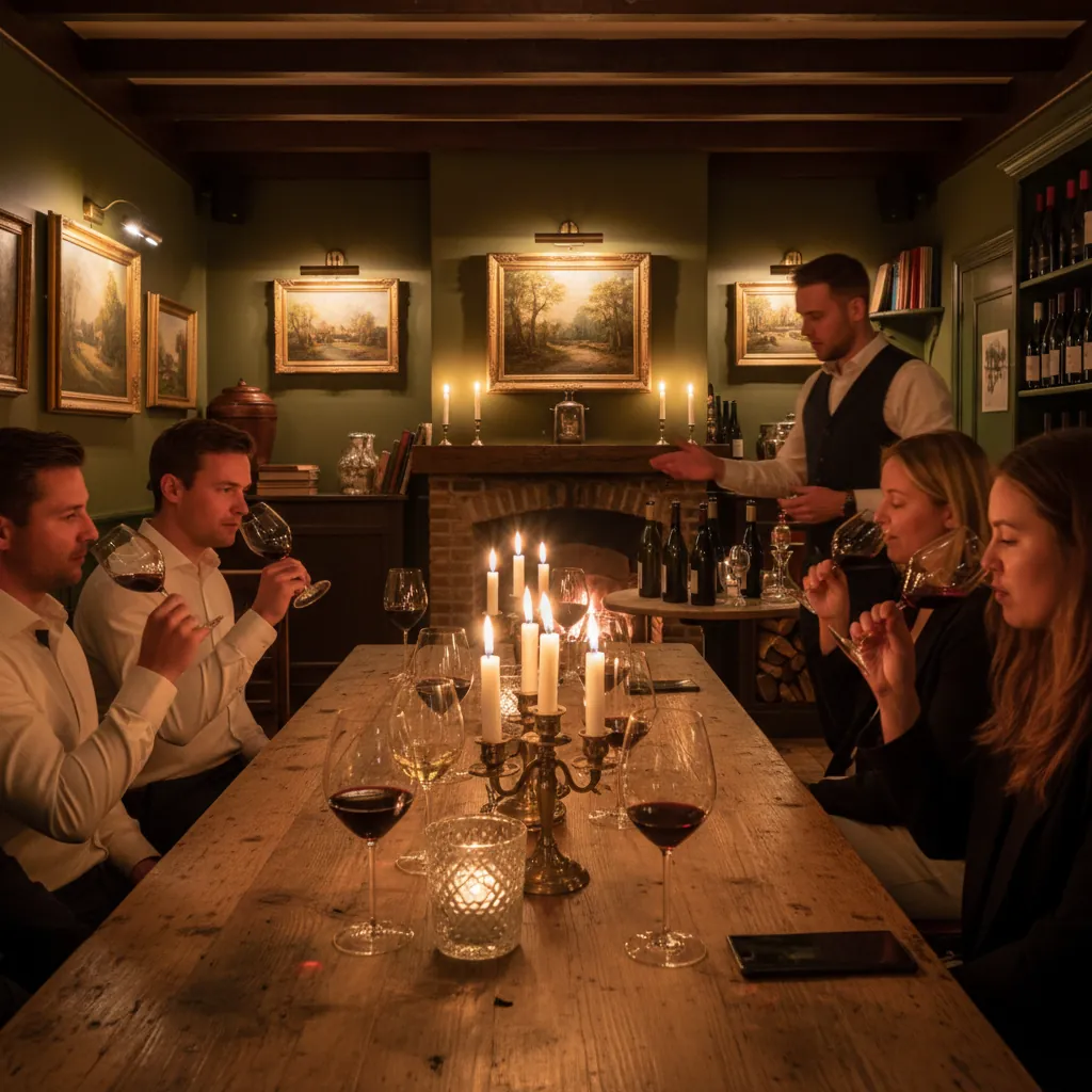 Wijnproeverij bij Brasserij De Berg