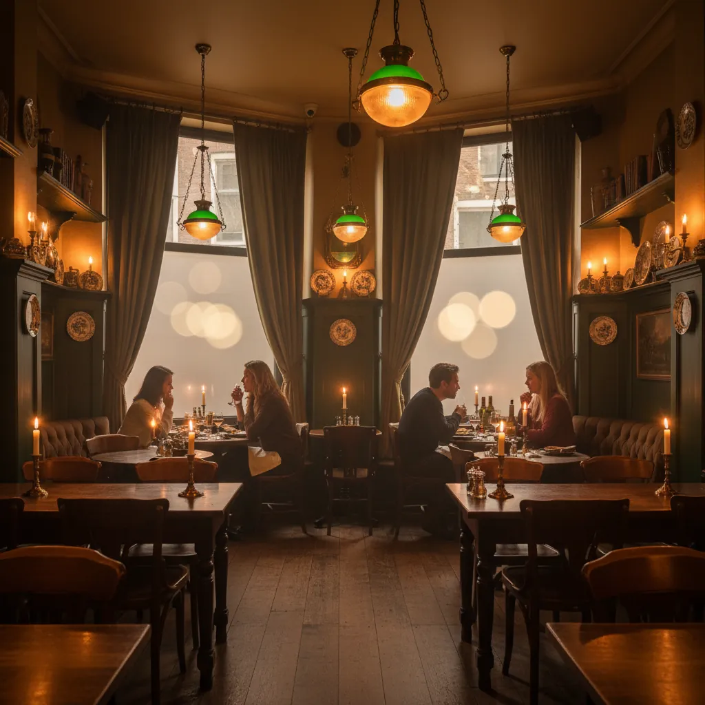 Het sfeervolle interieur van Brasserij De Berg